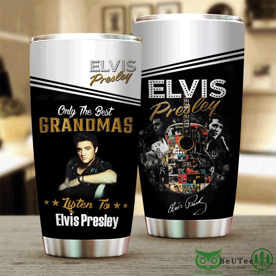 51 Elvis Presley Only The Best Grandmas Listen To EP Tumbler Cup