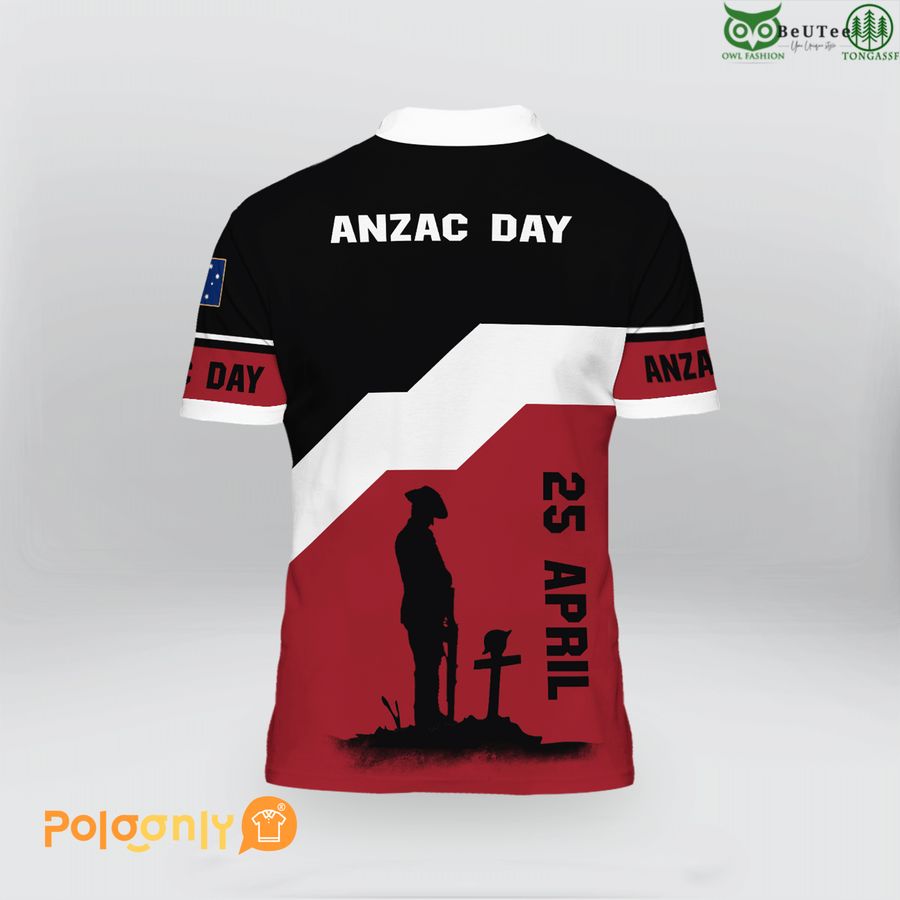 27 Anzac Day 25th April Polo Shirt