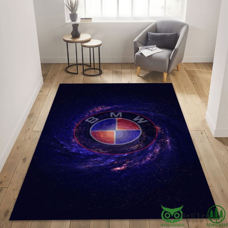 72 BMW Logo Galaxy Style Carpet Rug