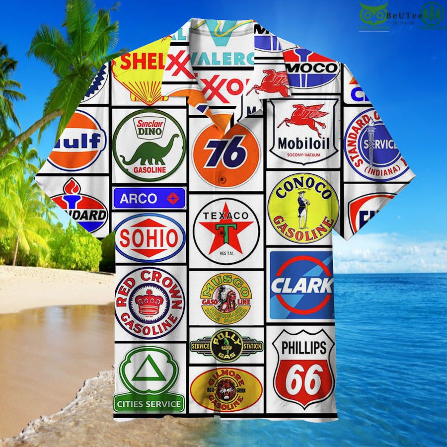 14 Gasoline Brands Hawaiian Shirt