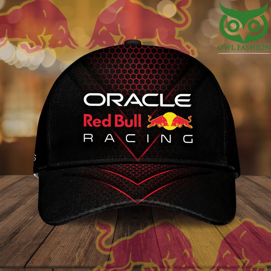 68 Redbull Racing motor pattern red Classic Cap