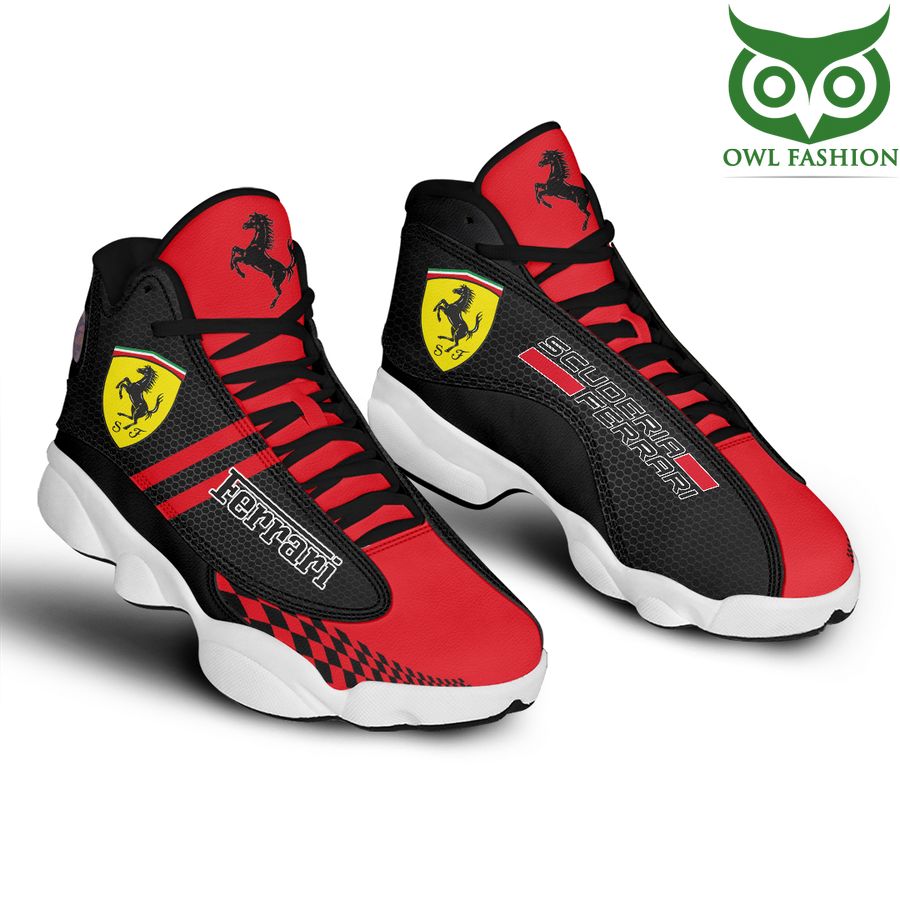 18 scuderia ferrari horse logo Air Jordan 13 Sneaker 1