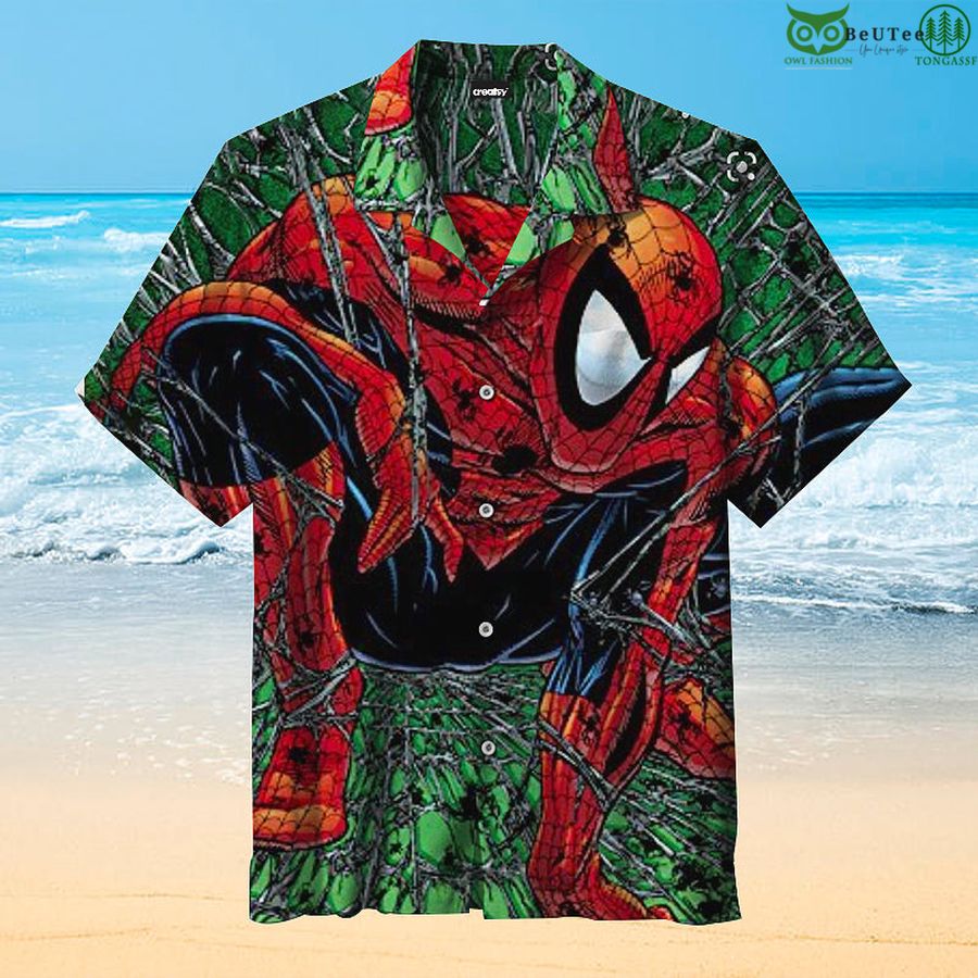34 Spider Man Hawaiian Shirt