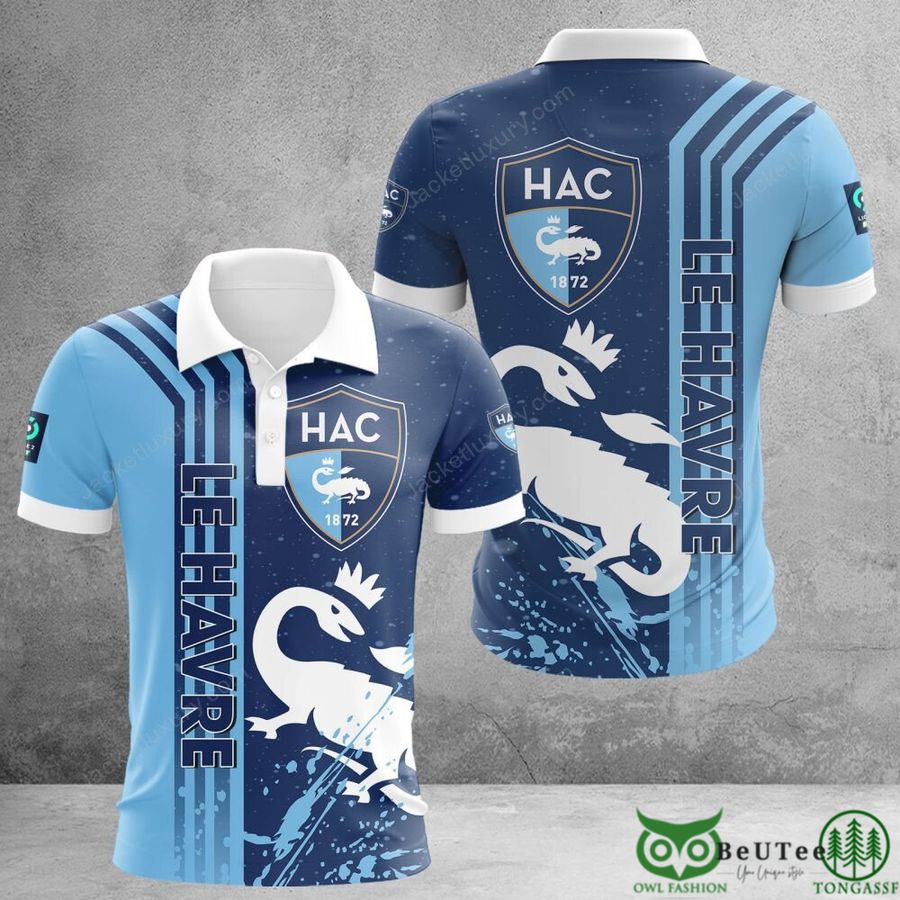 Havre Athletic Club Ligue 2 3D Printed Polo Tshirt Hoodie