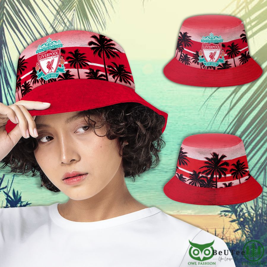 30 Liverpool Coconut Tree Bucket Hat