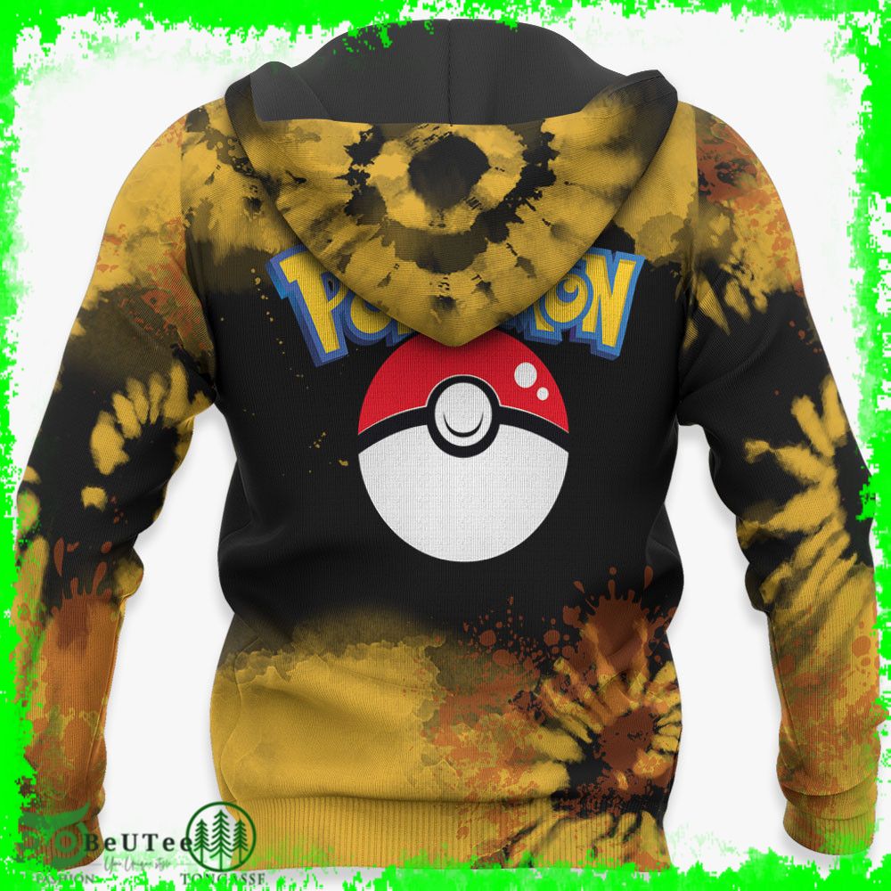 226 Ampharos Hoodie Pokemon Anime Tie Dye Style Ugly Sweater