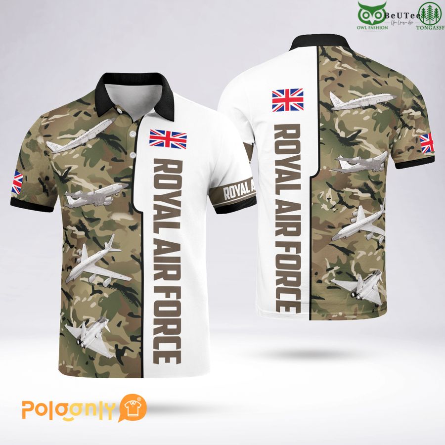 UK Royal Air Force RAF Polo Shirt - Owl Fashion Shop