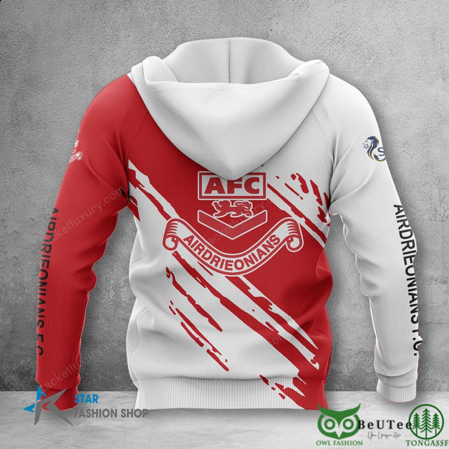 36 Airdrieonians F.C. Scottish League One 3D Printed Polo Tshirt Hoodie