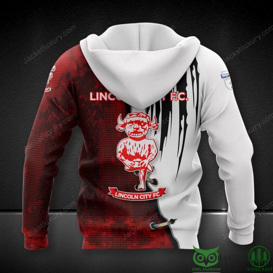 38 Lincoln City Red Black F.C EFL League One 3D Printed Polo Tshirt Hoodie