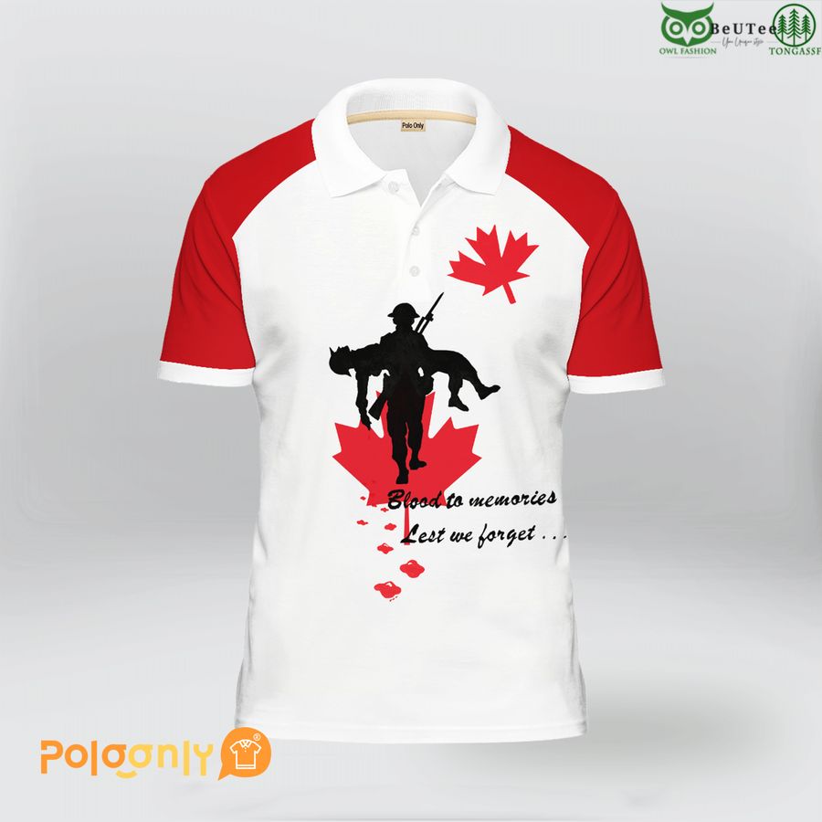 53 Canadian Veteran Polo Shirt