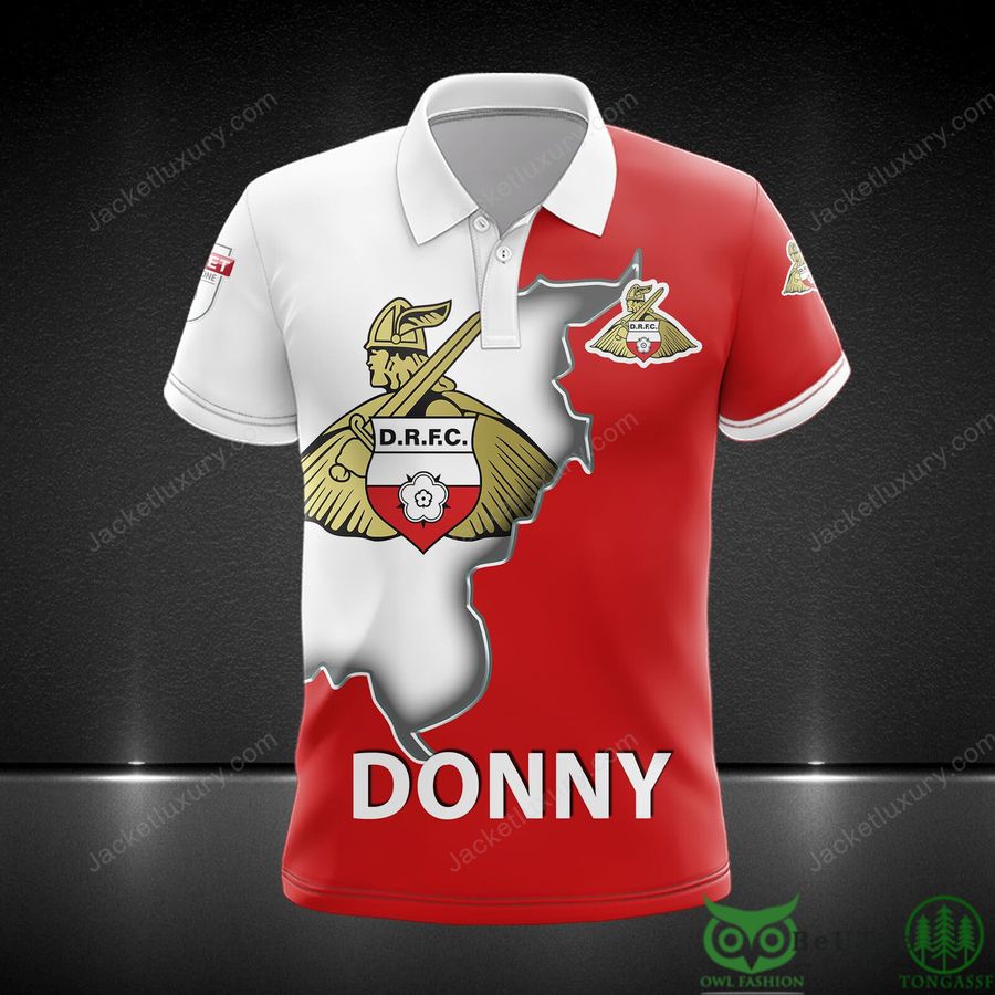 46 Doncaster Rovers F.C EFL League Two 3D Printed Polo Tshirt Hoodie