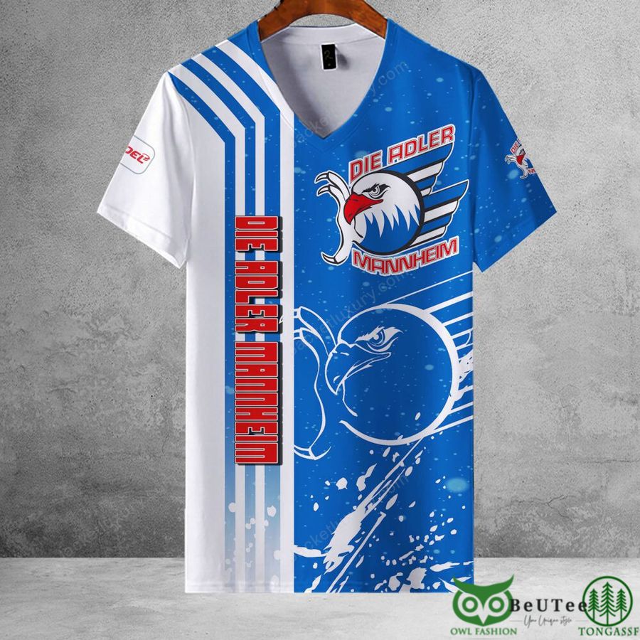 174 Adler Mannheim Deutsche Eishockey Liga 3D Printed Polo Tshirt Hoodie