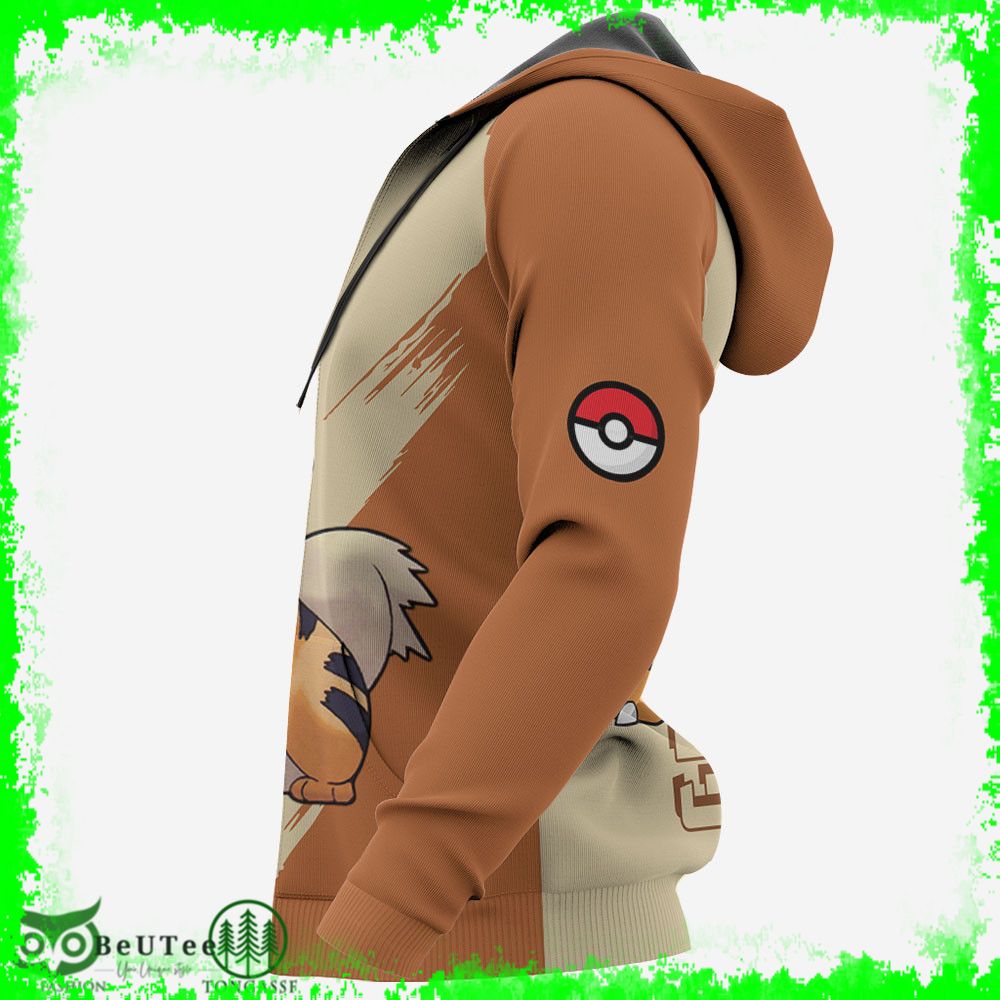 29 Growlithe Hoodie Pokemon Anime Light Style Ugly Sweater
