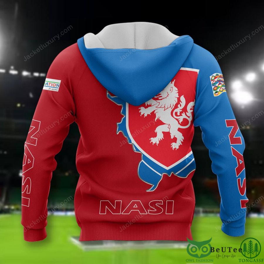 31 Czech Republic National Euro Football 3D Polo T shirt Hoodie