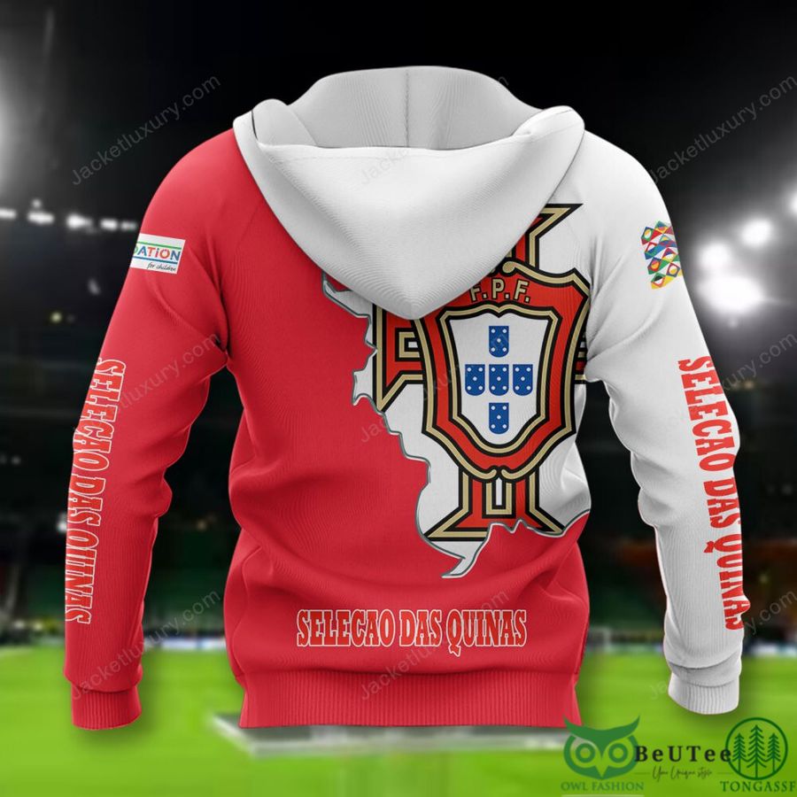 37 Portugal National Euro Football 3D Polo T shirt Hoodie
