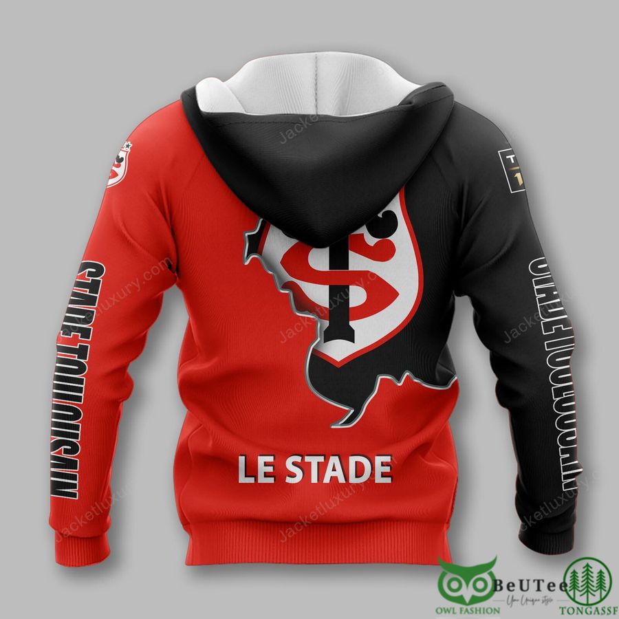 25 Stade Toulousain Top 14 3D Printed Polo Tshirt Hoodie