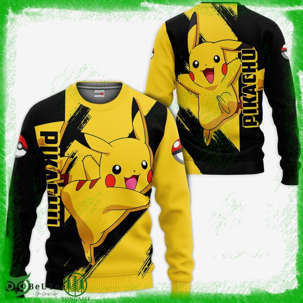 138 Pokemon Pikachu Hoodie Shirt Anime Ugly Sweater