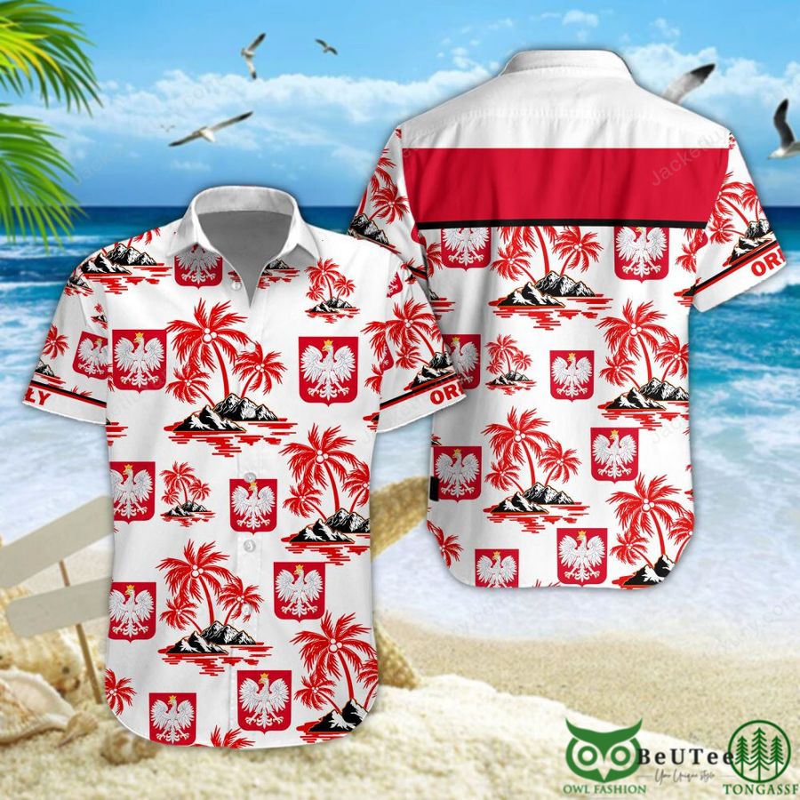 6 Poland UEFA football team Hawaiian Shirt Shorts