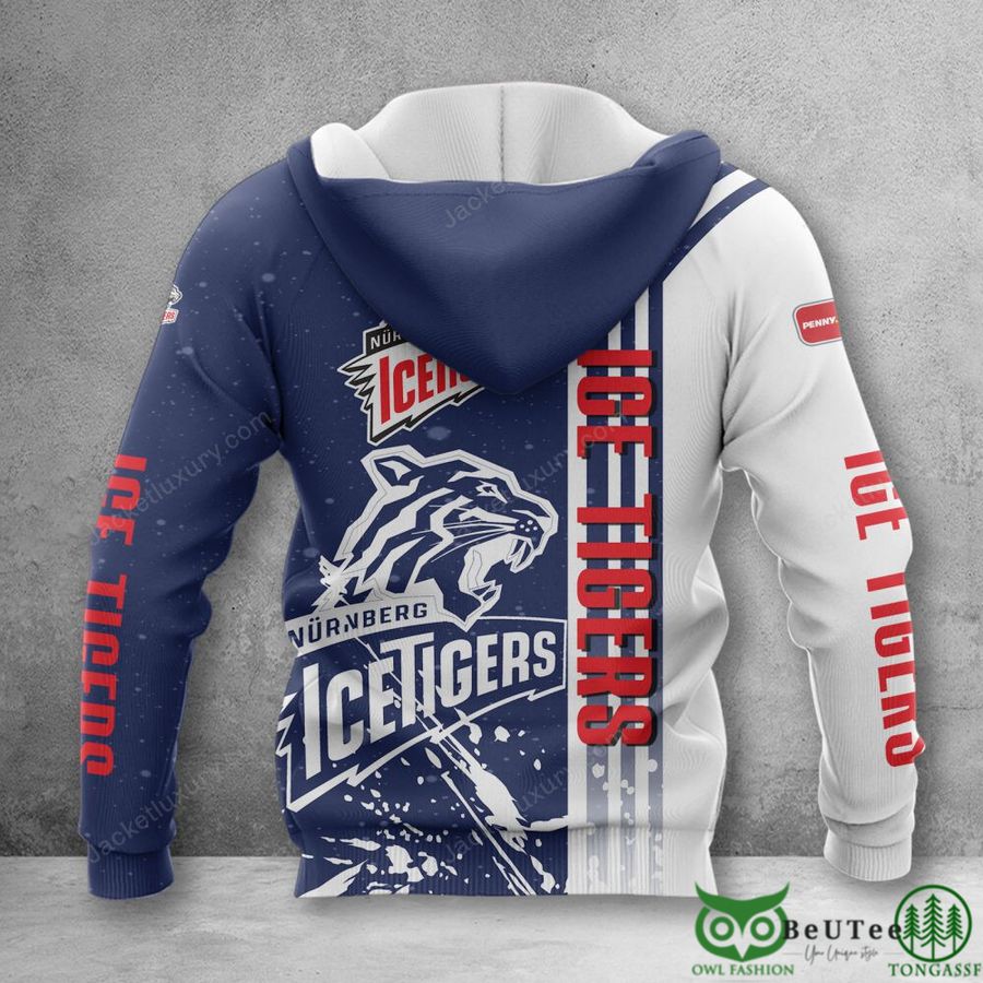 71 Nurnberg Ice Tigers Deutsche Eishockey Liga 3D Printed Polo Tshirt Hoodie