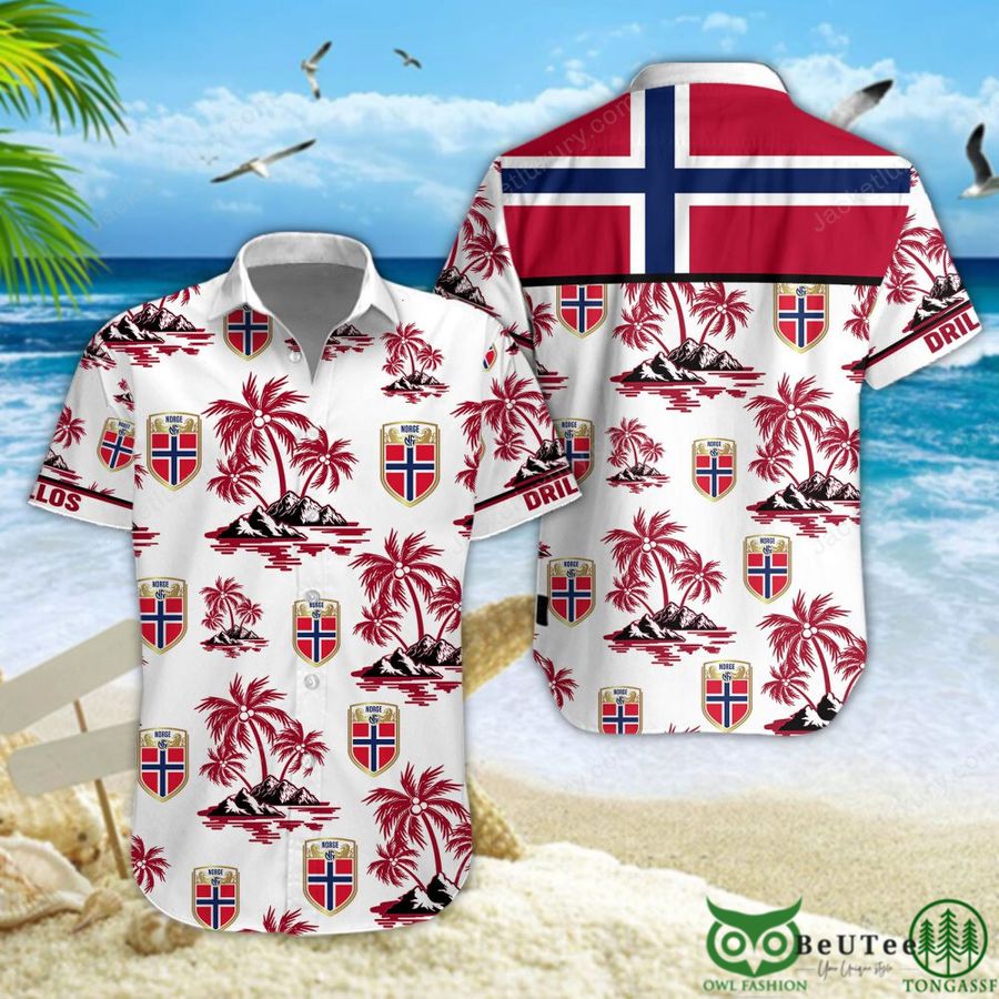 Norway UEFA Football team Hawaiian Shirt