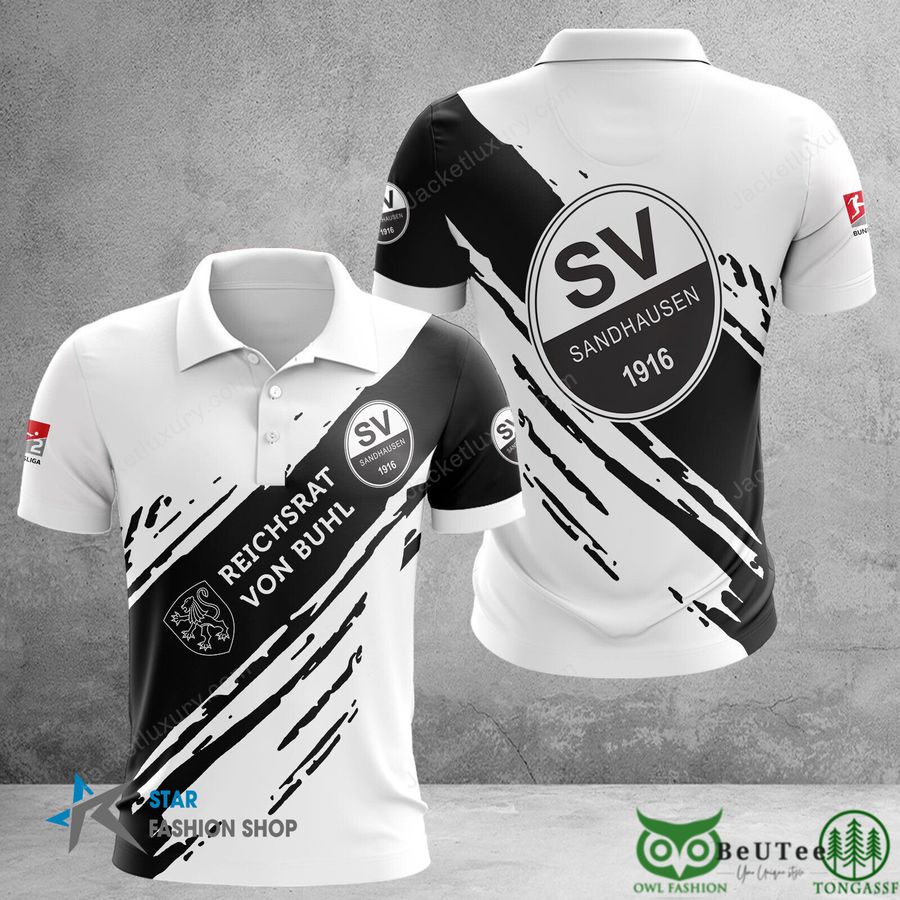 14 SV Sandhausen 2. Bundesliga 3D Printed Polo Tshirt Hoodie
