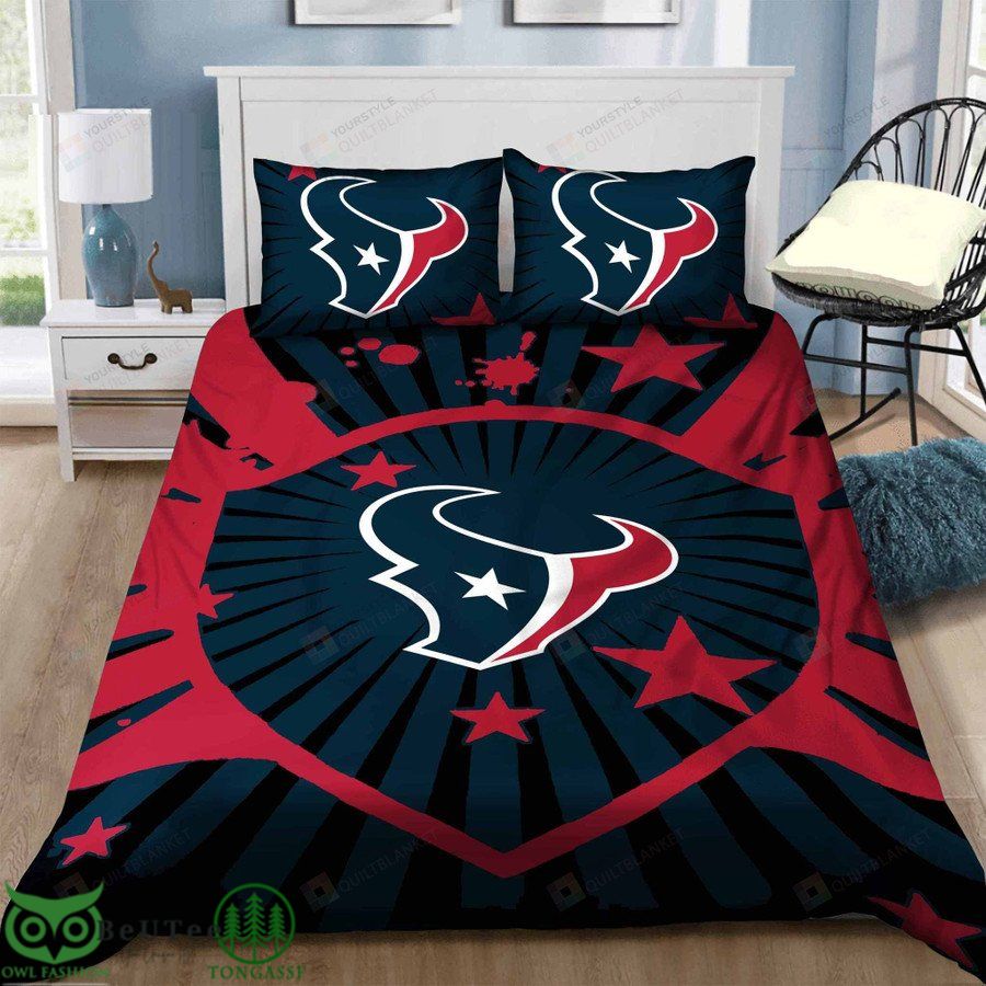 24 Houston Texans Logo Bedding Set