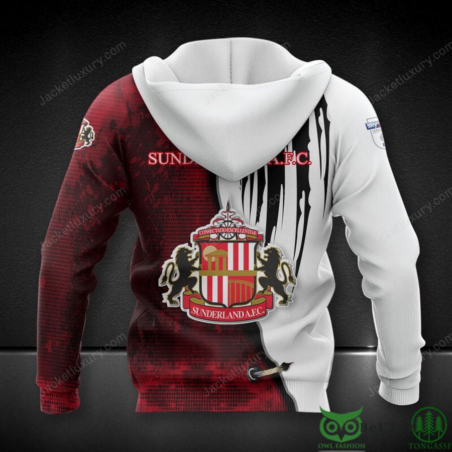 45 Sunderland A.F.C EFL League One 3D Printed Polo Tshirt Hoodie
