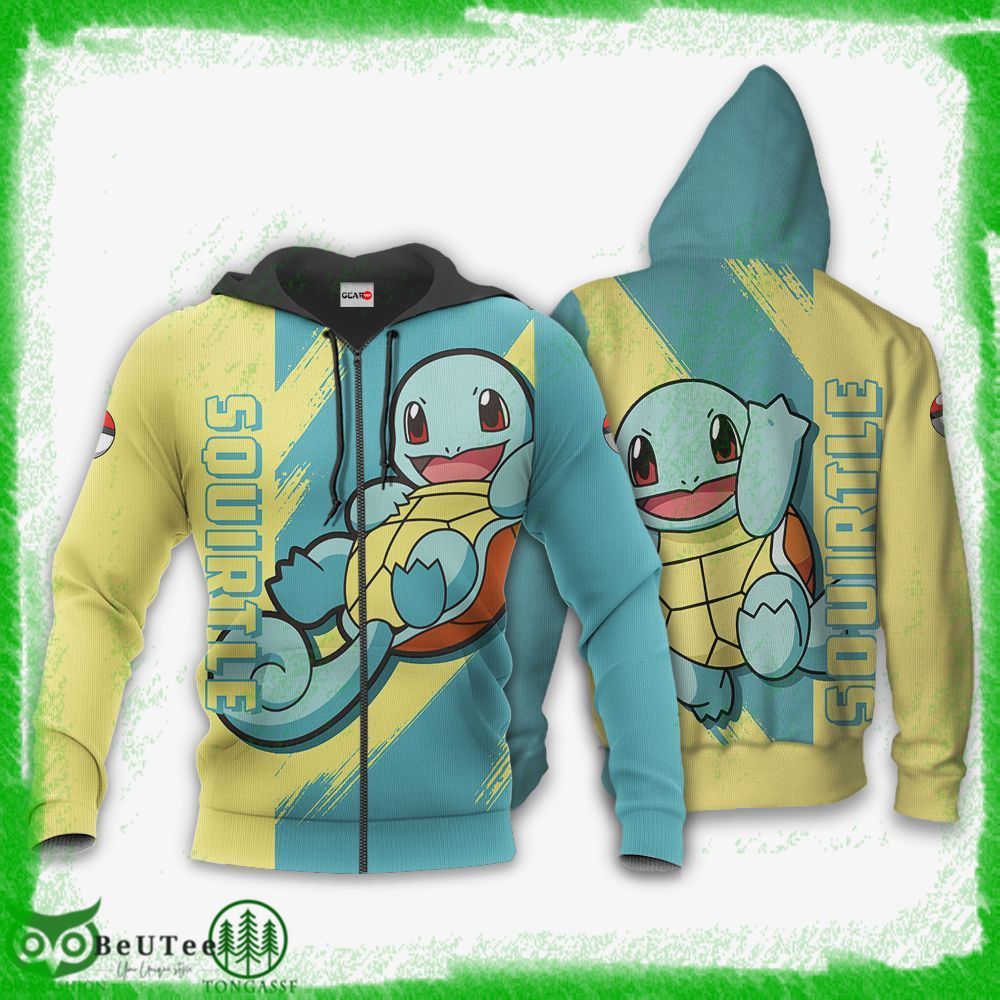 119 Pokemon Squirtle Hoodie Shirt Anime Ugly Sweater