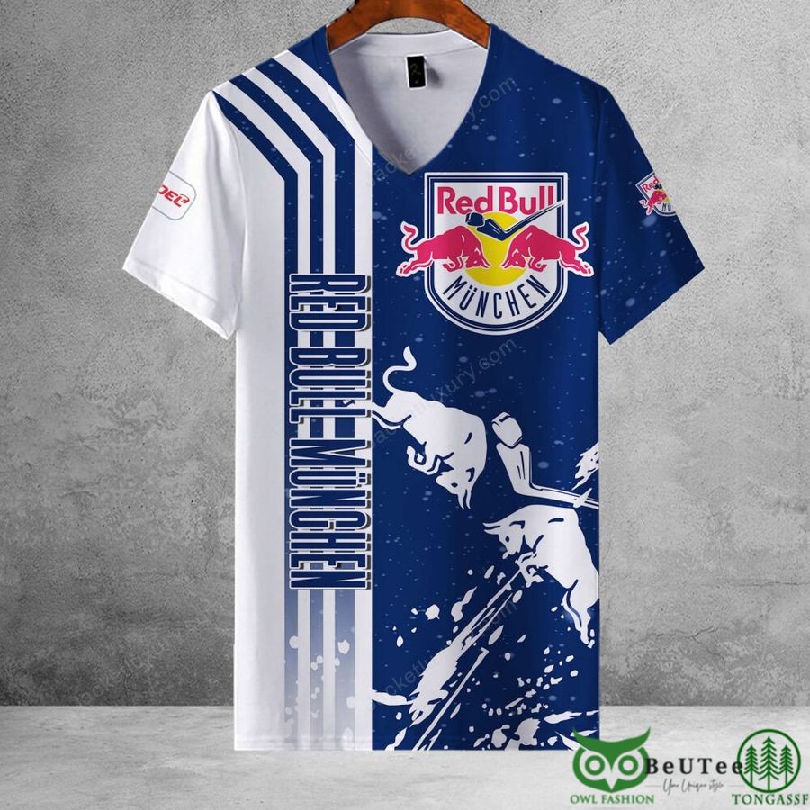 30 EHC Red Bull Munchen Deutsche Eishockey Liga 3D Printed Polo Tshirt Hoodie