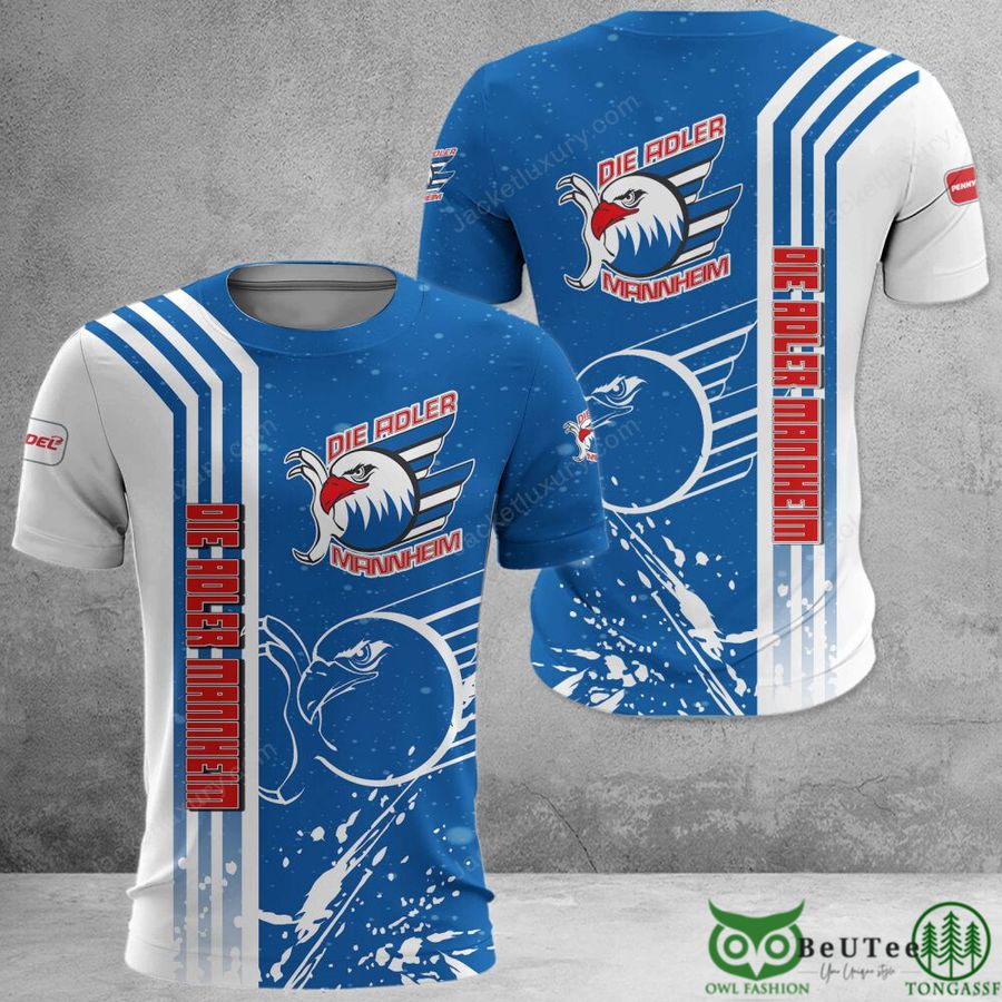 173 Adler Mannheim Deutsche Eishockey Liga 3D Printed Polo Tshirt Hoodie