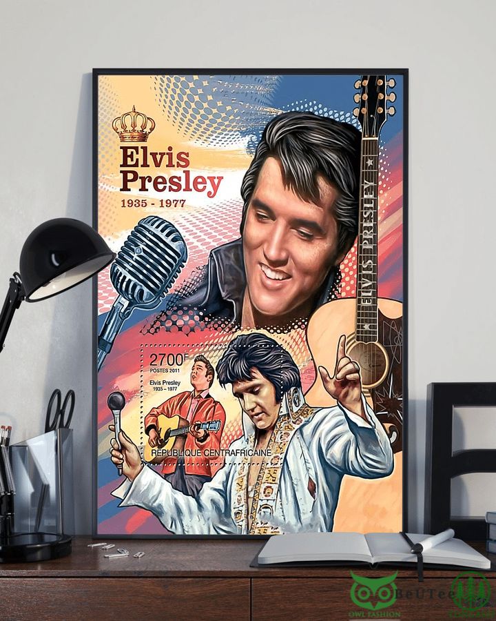 39 Elvis Presley Rectangle Frame Canvas