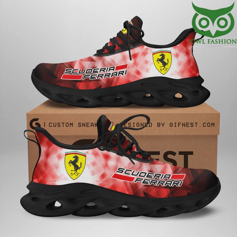 34 scuderia ferrari red light Custom max soul Sneaker 1 1