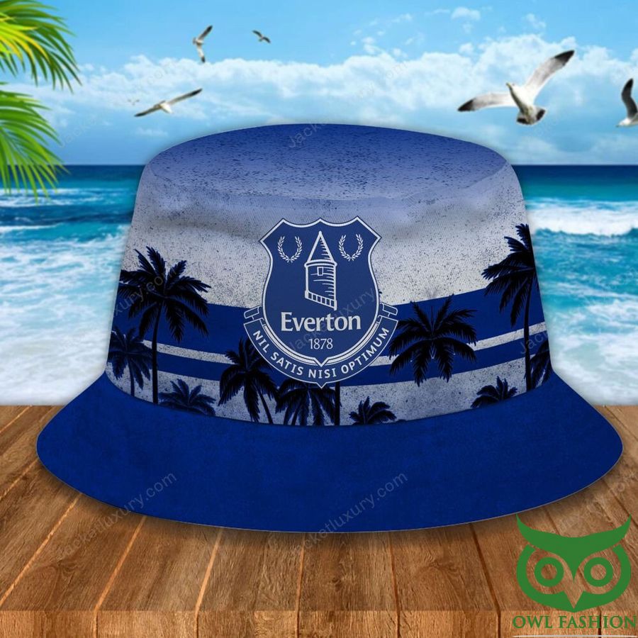 5 Everton F.C Palm Tree Blue Bucket Hat