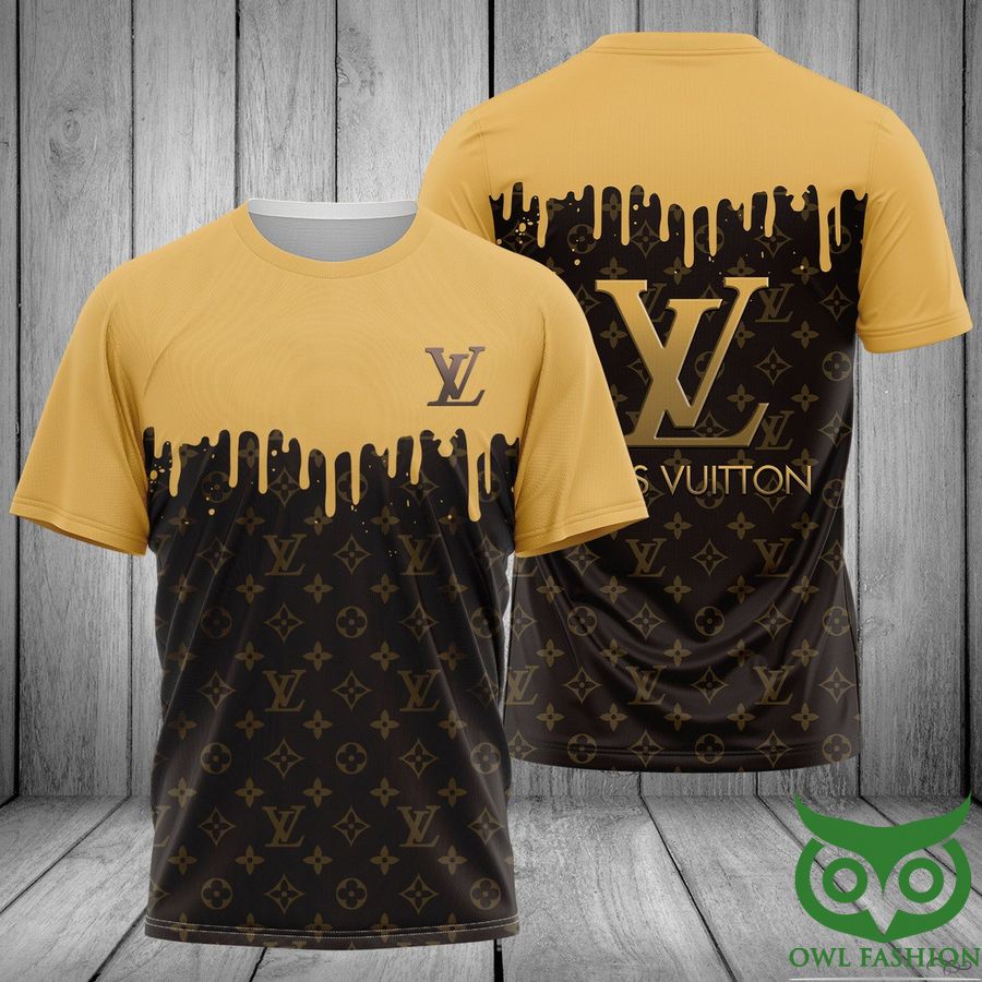 27 Louis Vuitton Monogram Yellow Drop US T Shirt