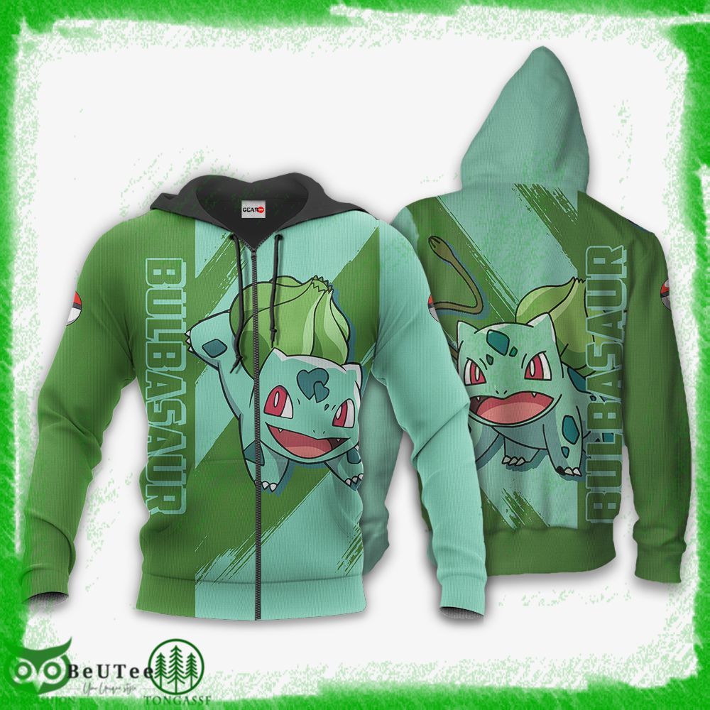 149 Pokemon Bulbasaur Hoodie Shirt Anime Ugly Sweater