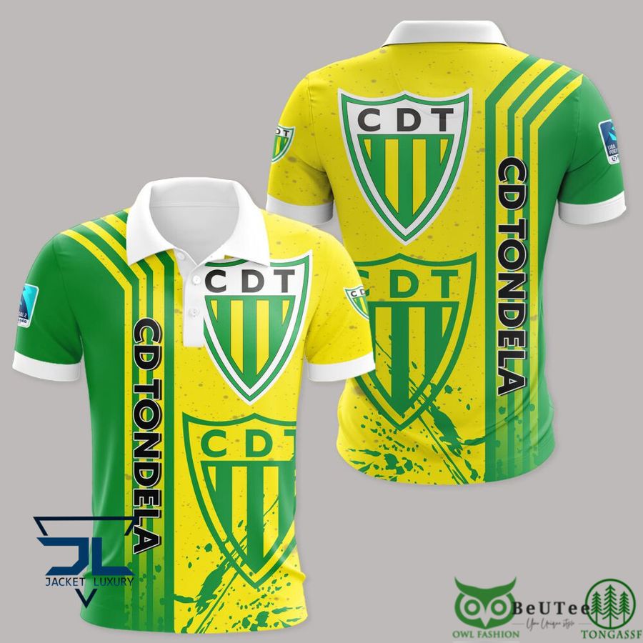 C.D. Tondela Liga Portugal 3D Hoodie Tshirt Polo