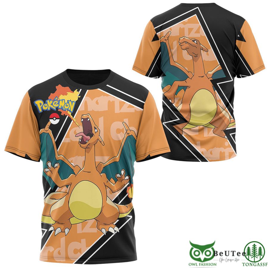 Charizard T-Shirt Apparel Pokemon
