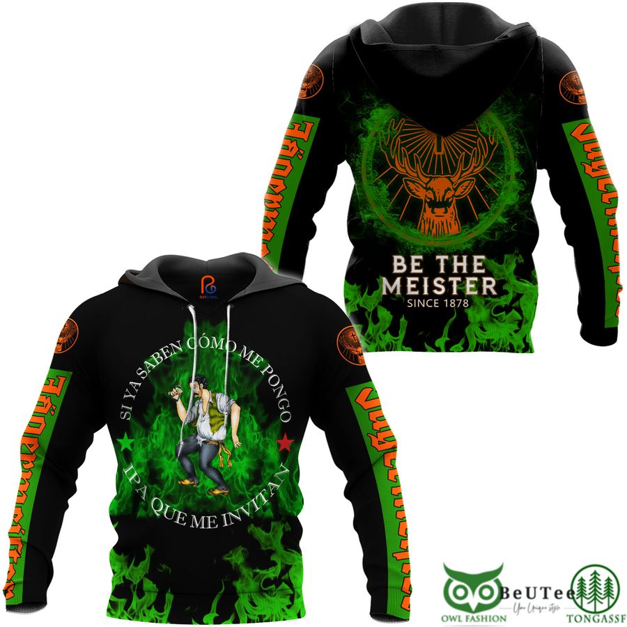 Jägermeister 3D Hoodie Tshirt Sweatshirt