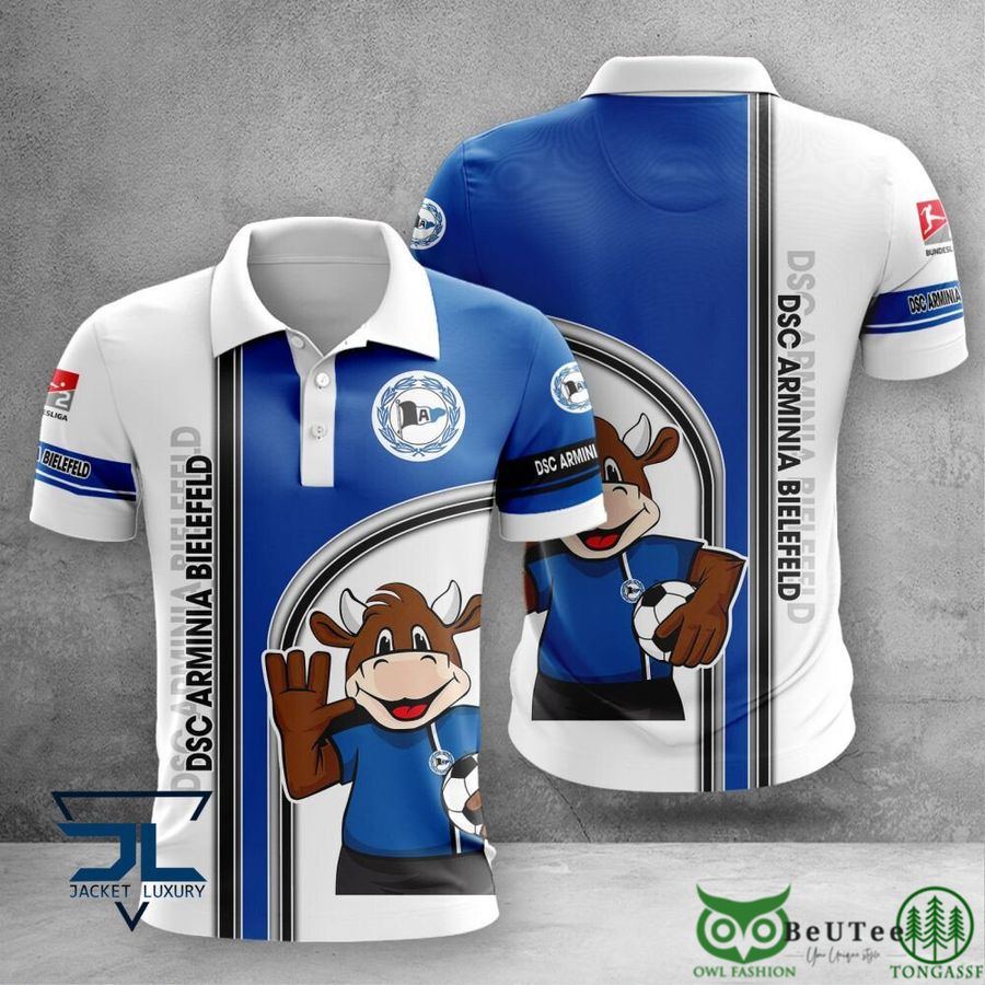 DSC Arminia Bielefeld Bundesliga 3D Printed Polo T-shirt