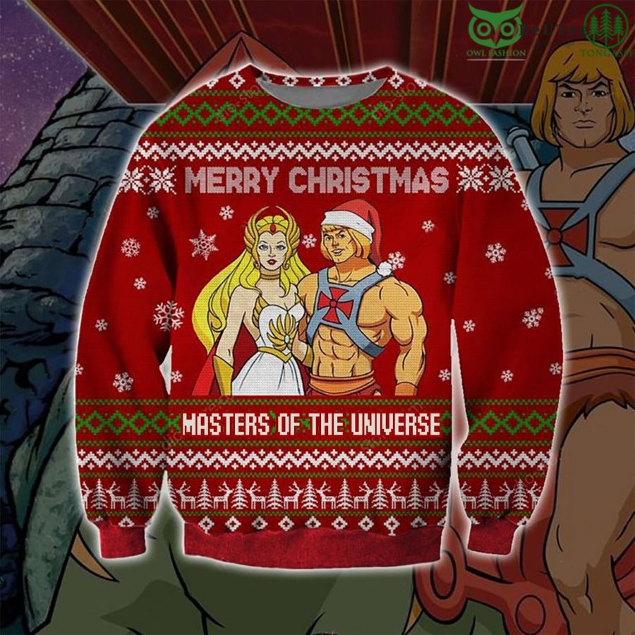 57 Masters Of the Universe He man Arcadian women 3D Ugly Sweater Christmas