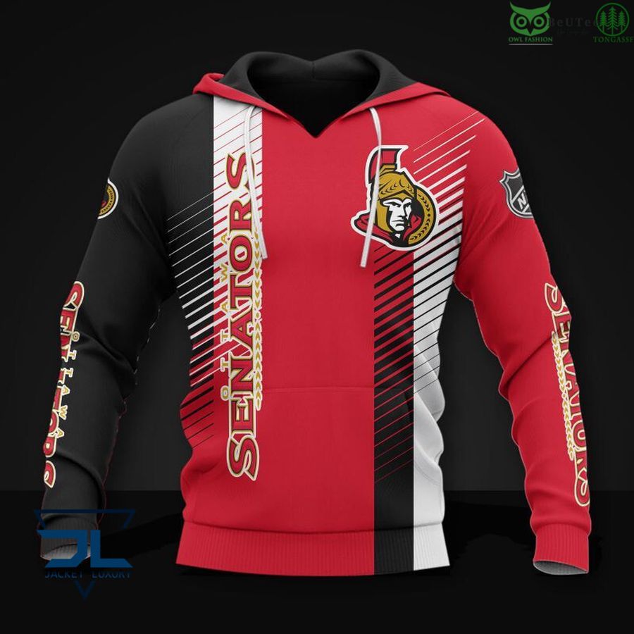 15 Hockey team fanmade NHL Ottawa Senators Printed Hoodie Sweatshirt Tshirt