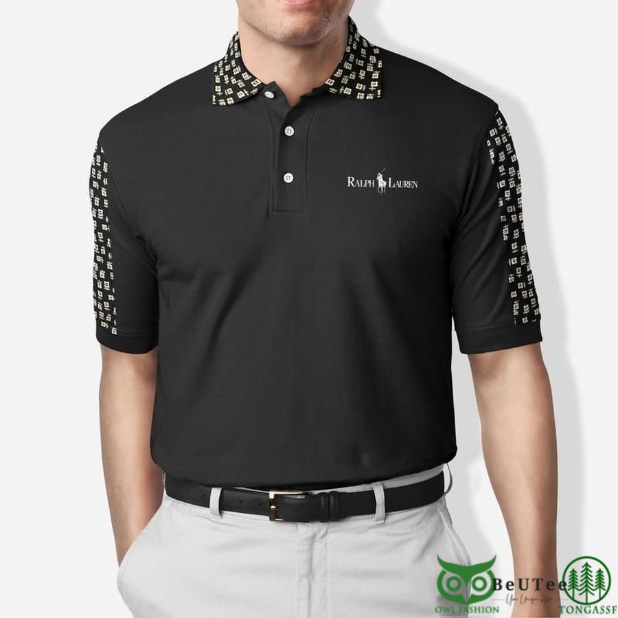 Limited Edition Ralph Lauren Basic Black Polo Shirt
