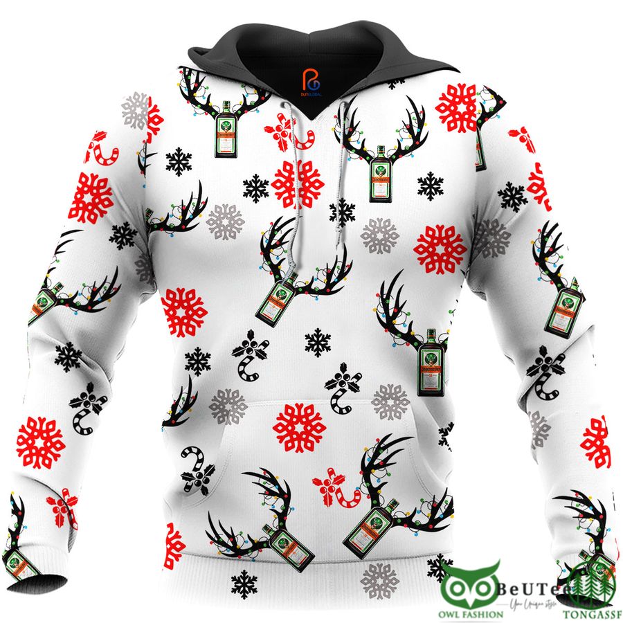 Jägermeister Liqueur Christmas 3D Hoodie Tshirt Sweatshirt
