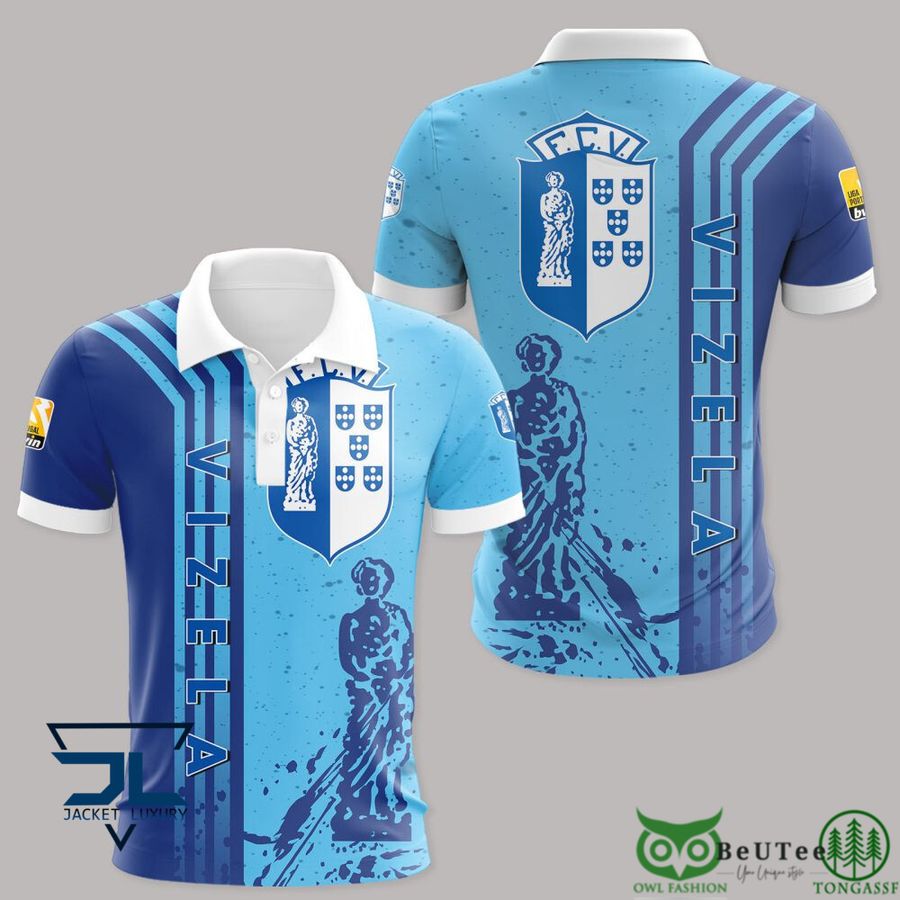 Futebol Clube de Vizela Liga Portugal 3D Hoodie Tshirt Polo