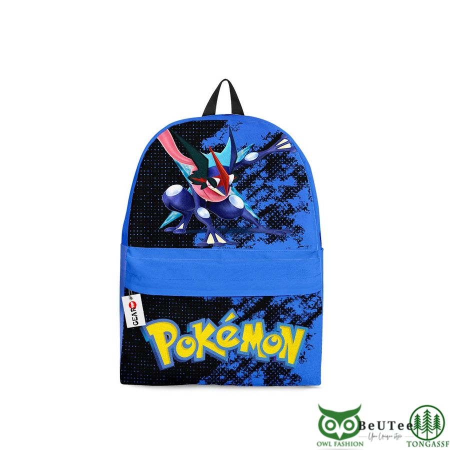 Greninja Backpack Custom Anime Pokemon Bag Gifts for Otaku