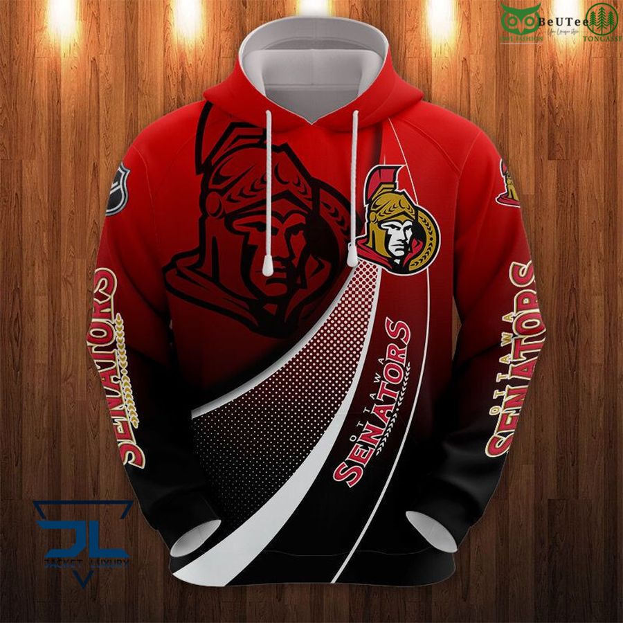 17 National Hockey League team Ottawa Senators Printed Hoodie Sweatshirt Tshirt