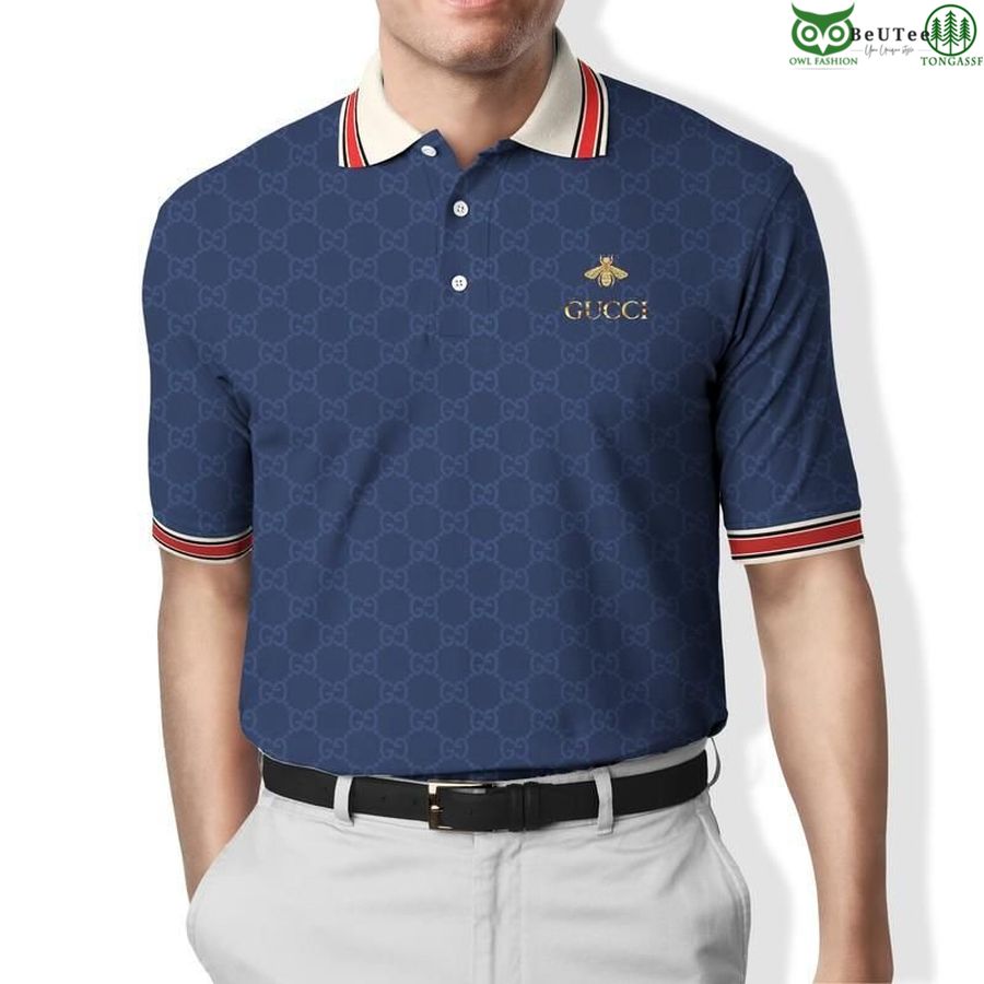 172 Gucci bee cobant LIMITED EDITION PREMIUM POLO SHIRT