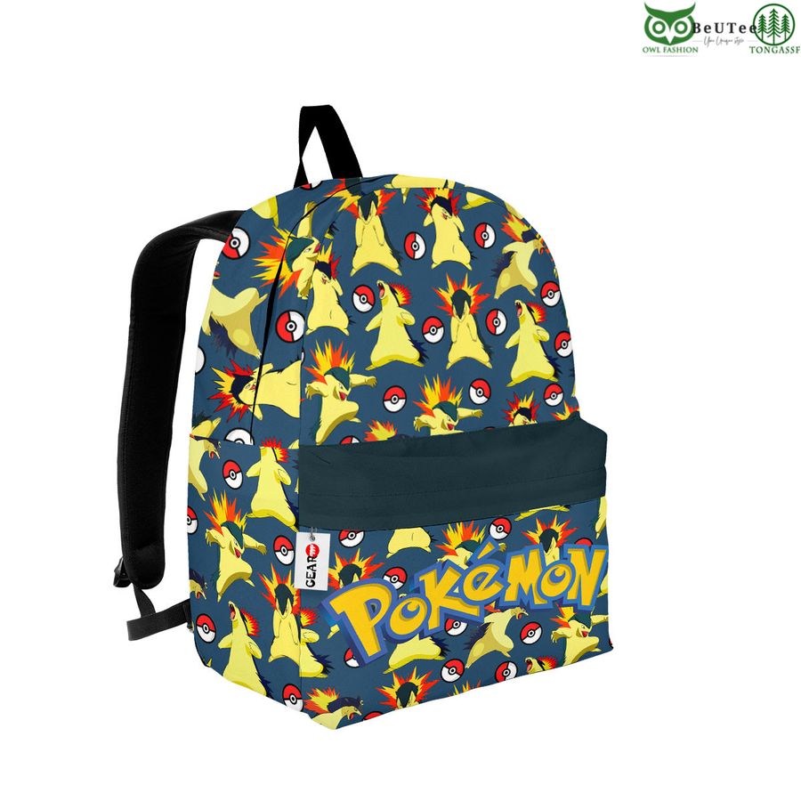 179 Typhlosion Backpack Pokemon Anime Bag Gifts Ideas for Otaku