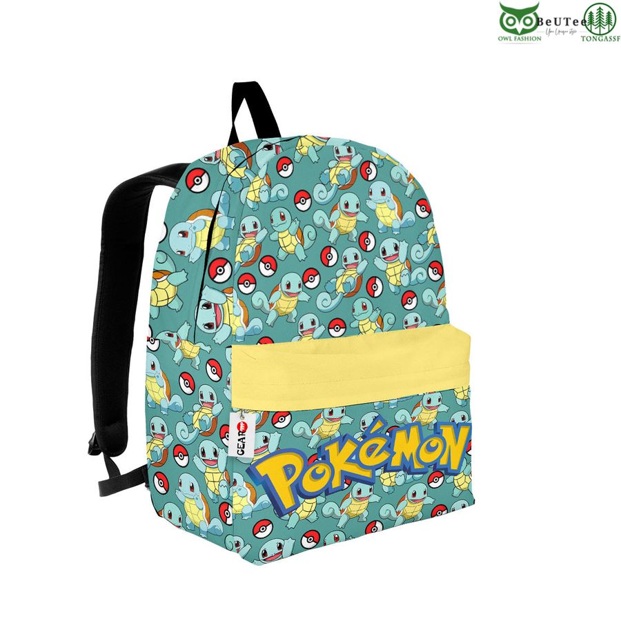 185 Squirtle Backpack Pokemon Anime Bag Gifts Ideas for Otaku