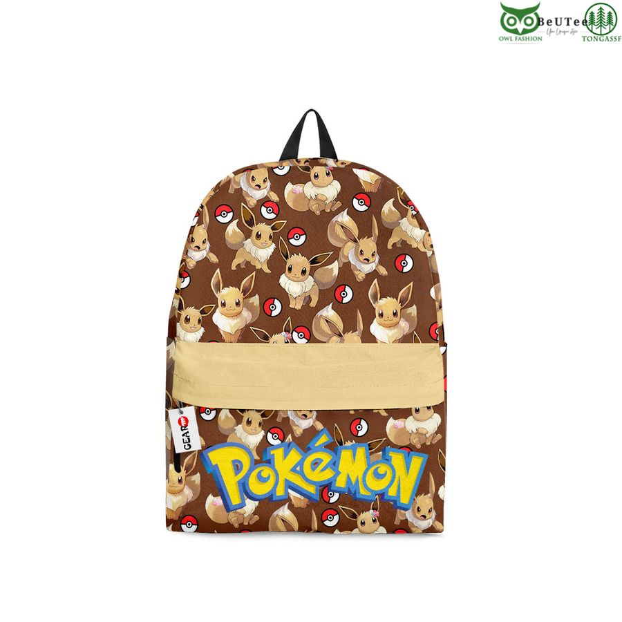 Eevee Backpack Pokemon Anime Bag Gifts Ideas for Otaku